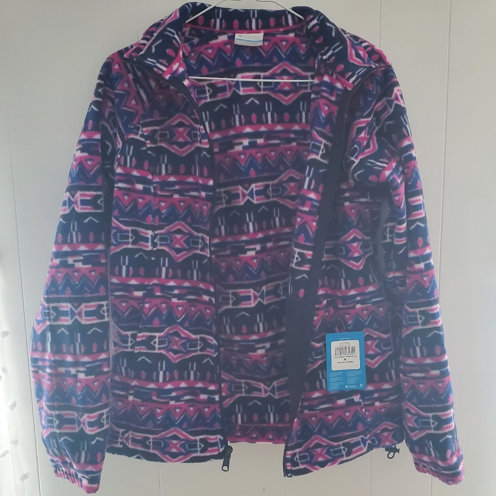 Womens Columbia Benton Springs Fleece Jacket Medium  New NWT